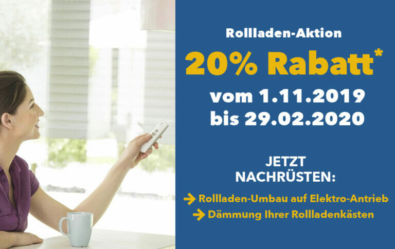 Elektrische Rollläden – mehr Komfort, mehr Sicherheit & Energieeinsparung!